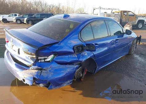 2021 BMW 3 Series M340I xDrive from USA, damaged, VIN 3MW5U9J02M8B57423